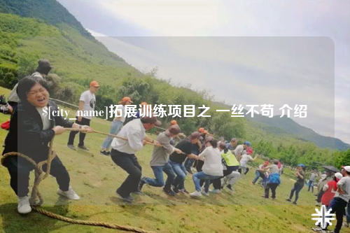 河北拓展训练项目之 一丝不苟 介绍